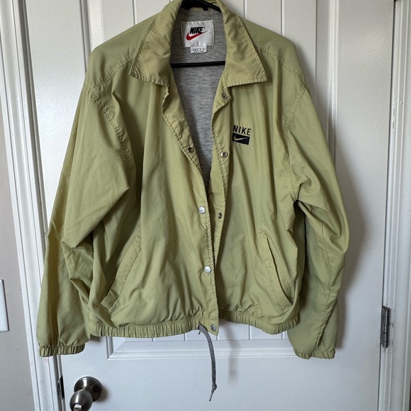 Nike Jackets & Blazers - Vintage Nike Olive Green Jacket